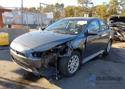 2010 Mitsubishi Lancer Es from USA, damaged, VIN JA32U2FU0AU013357
